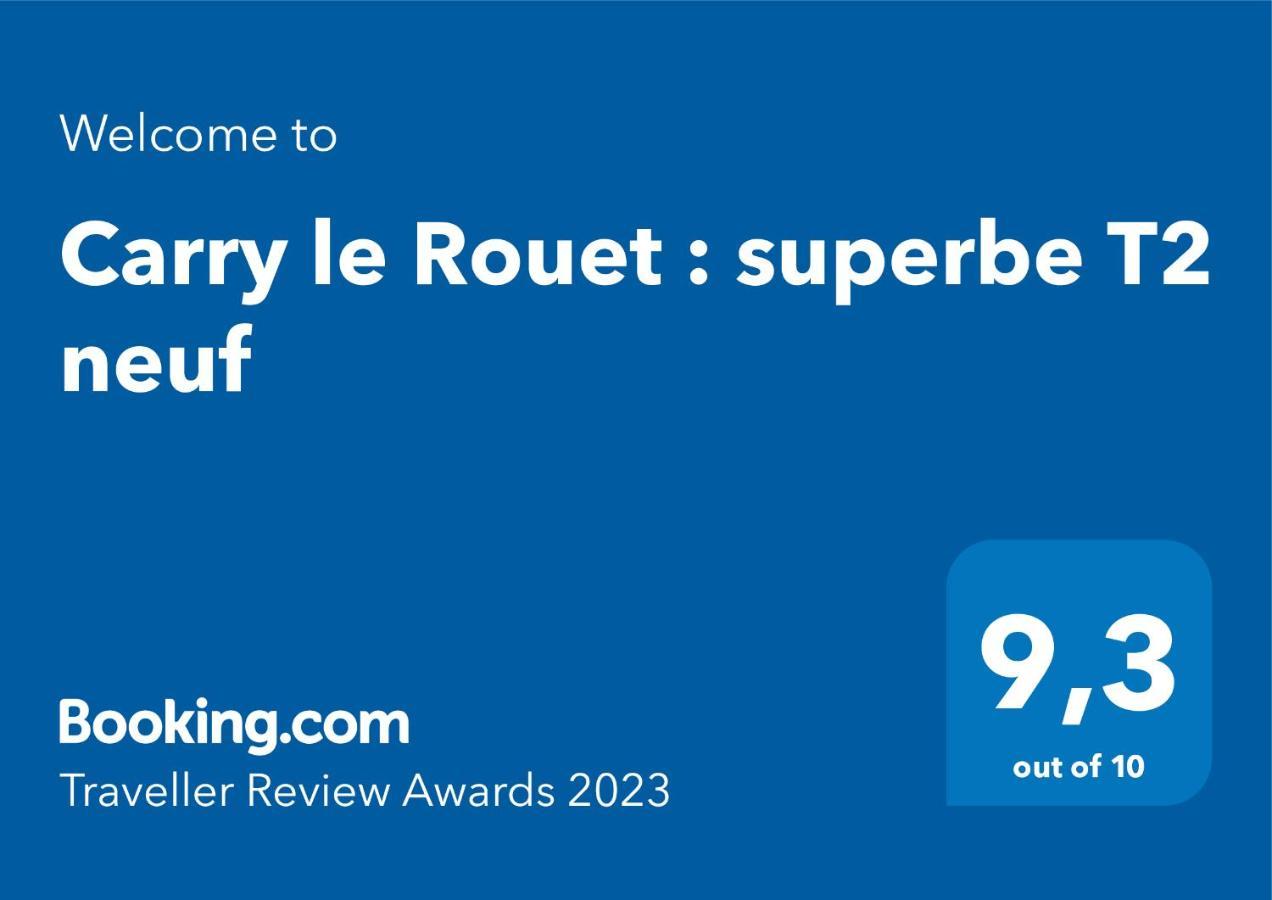 Apartamento Carry Le Rouet : Superbe T2 Neuf Exterior foto