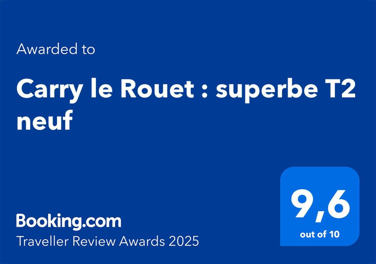 Apartamento Carry Le Rouet : Superbe T2 Neuf Exterior foto